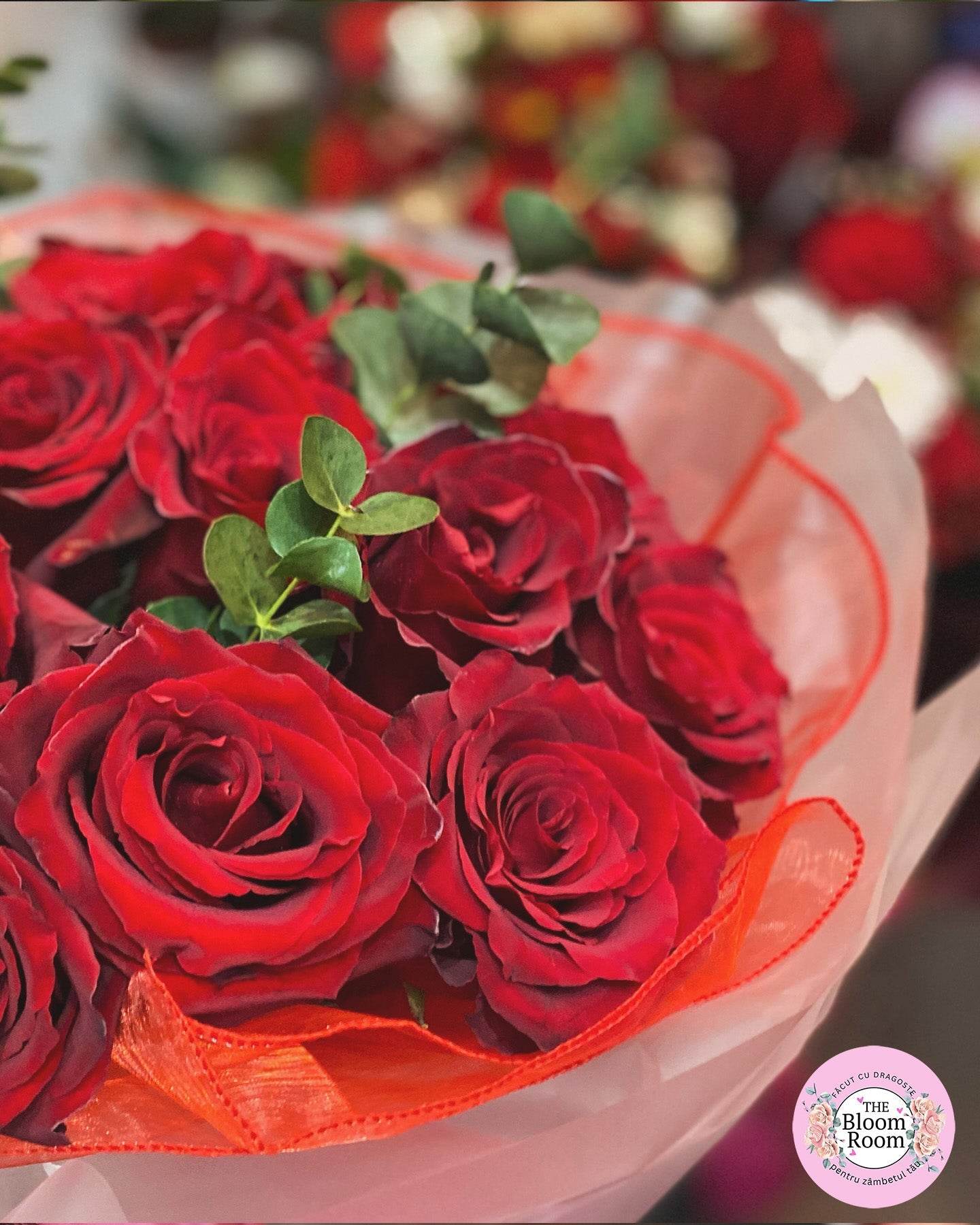 Mazzo di rose rosse